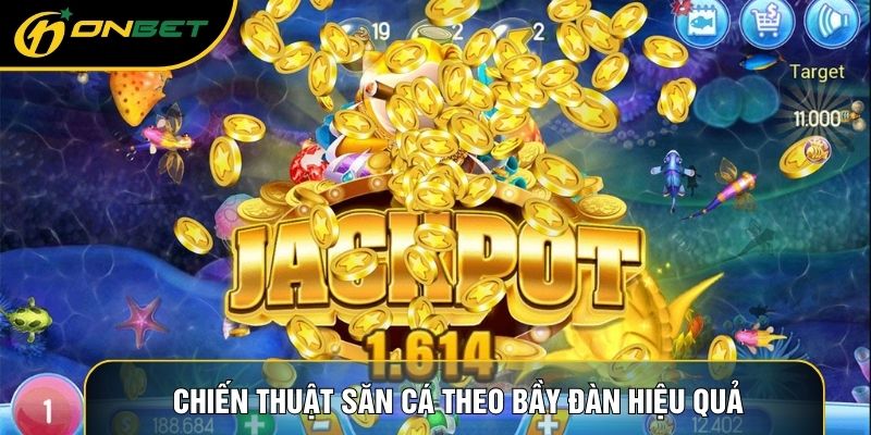 Chiến thuật săn cá theo bầy đàn hiệu quả
