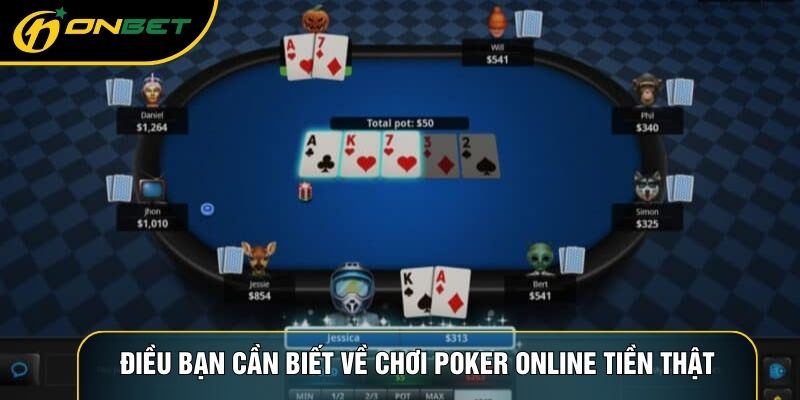 Điều bạn cần biết về chơi poker online tiền thật