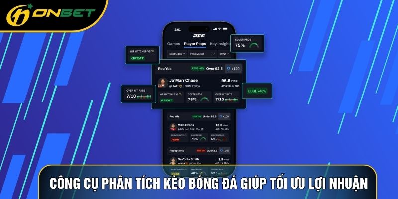 Công cụ phân tích kèo bóng đá giúp tối ưu lợi nhuận